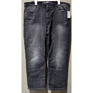 Flag & Anthem Men's Portland Relaxed Straight Leg Wilksen Wash Jeans -- 40 x 30